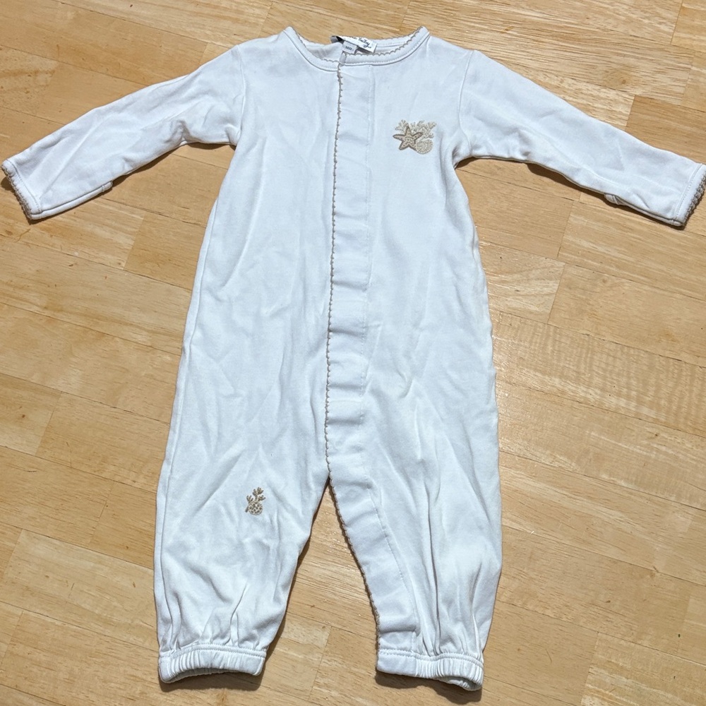 Magnolia Baby Embroidered Playsuit